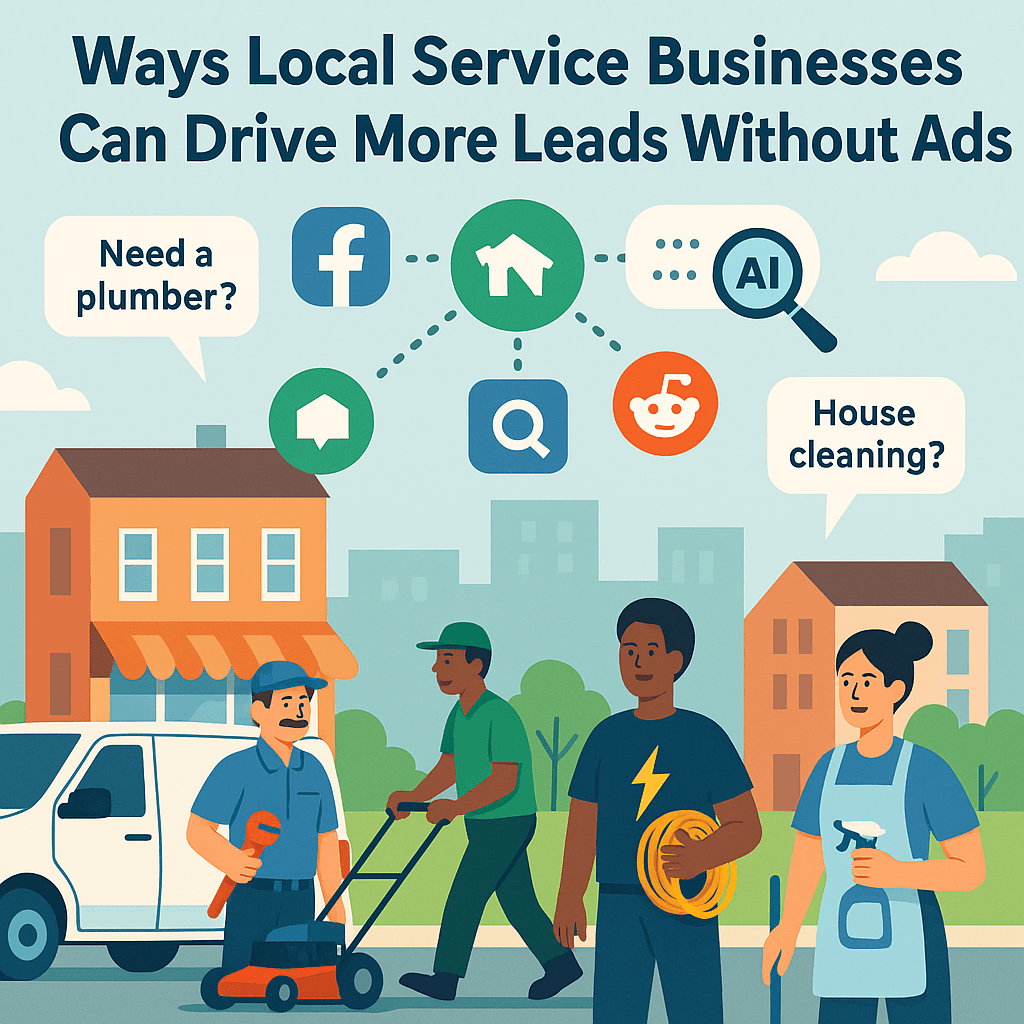 Ways Local Service Businesses Can Drive More Leads Without Ads